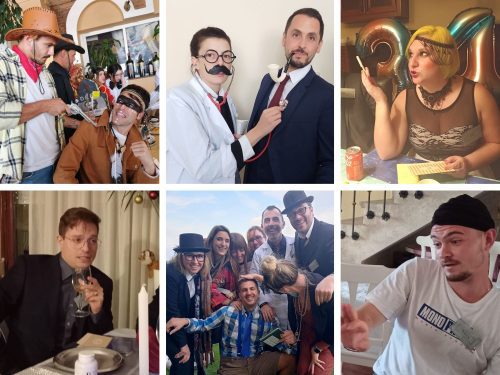 Cenas de misterio o cluedo en vivo