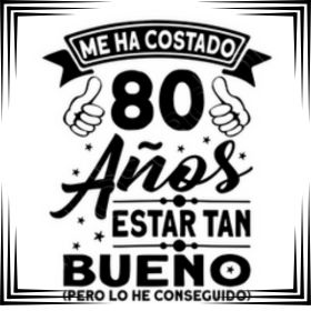 80 cumpleaños