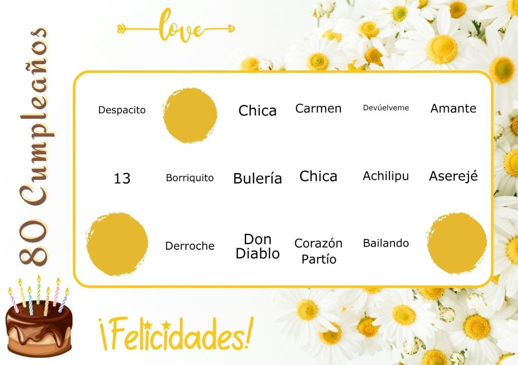 Cómo celebrar un 80 cumpleaños: ideas originales para una fiesta inolvidable 2 Juegos para celebrar 80 cumpleaños